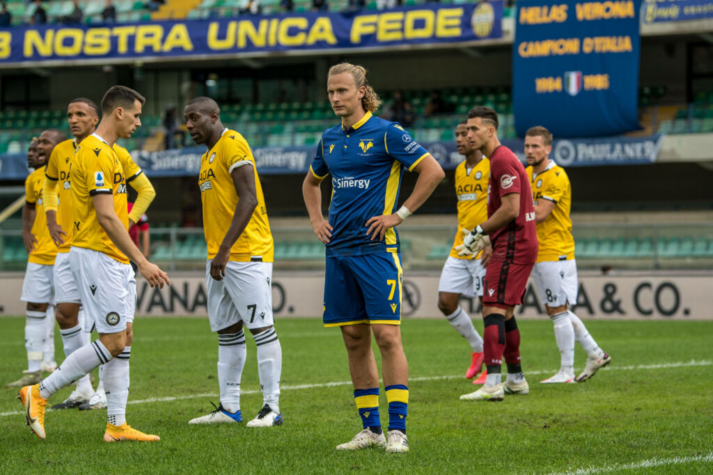 Hellas Verona, Barak positivo al covid