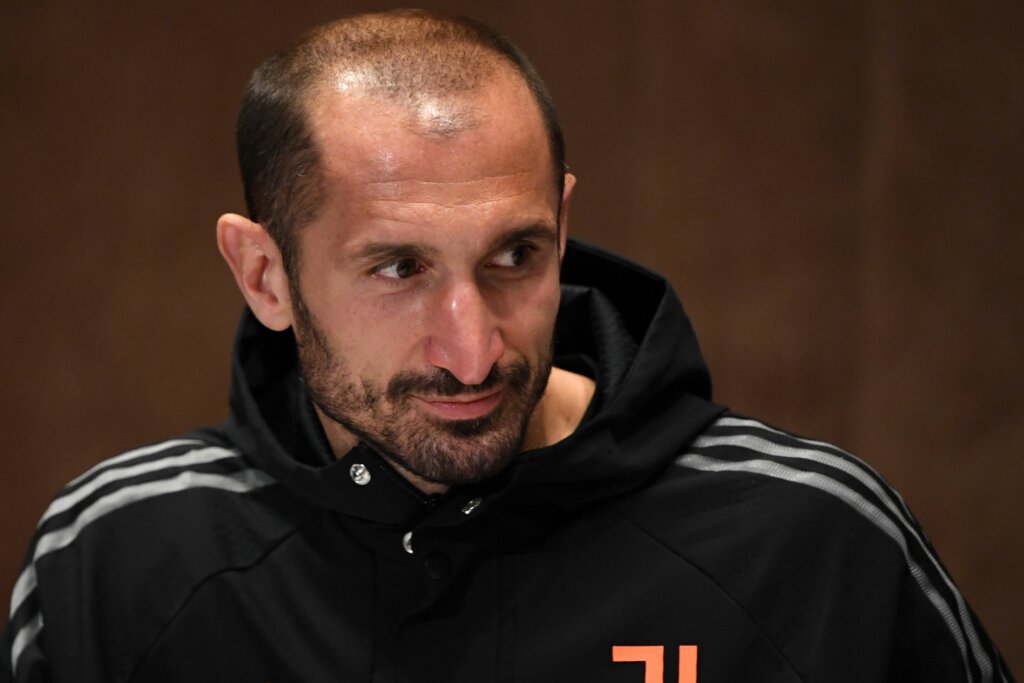 Juventus, Chiellini si allena in gruppo