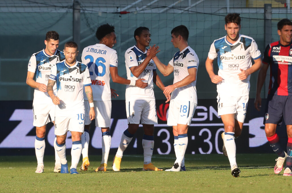 Torna a vincere l’Atalanta: 2-1 sul Crotone