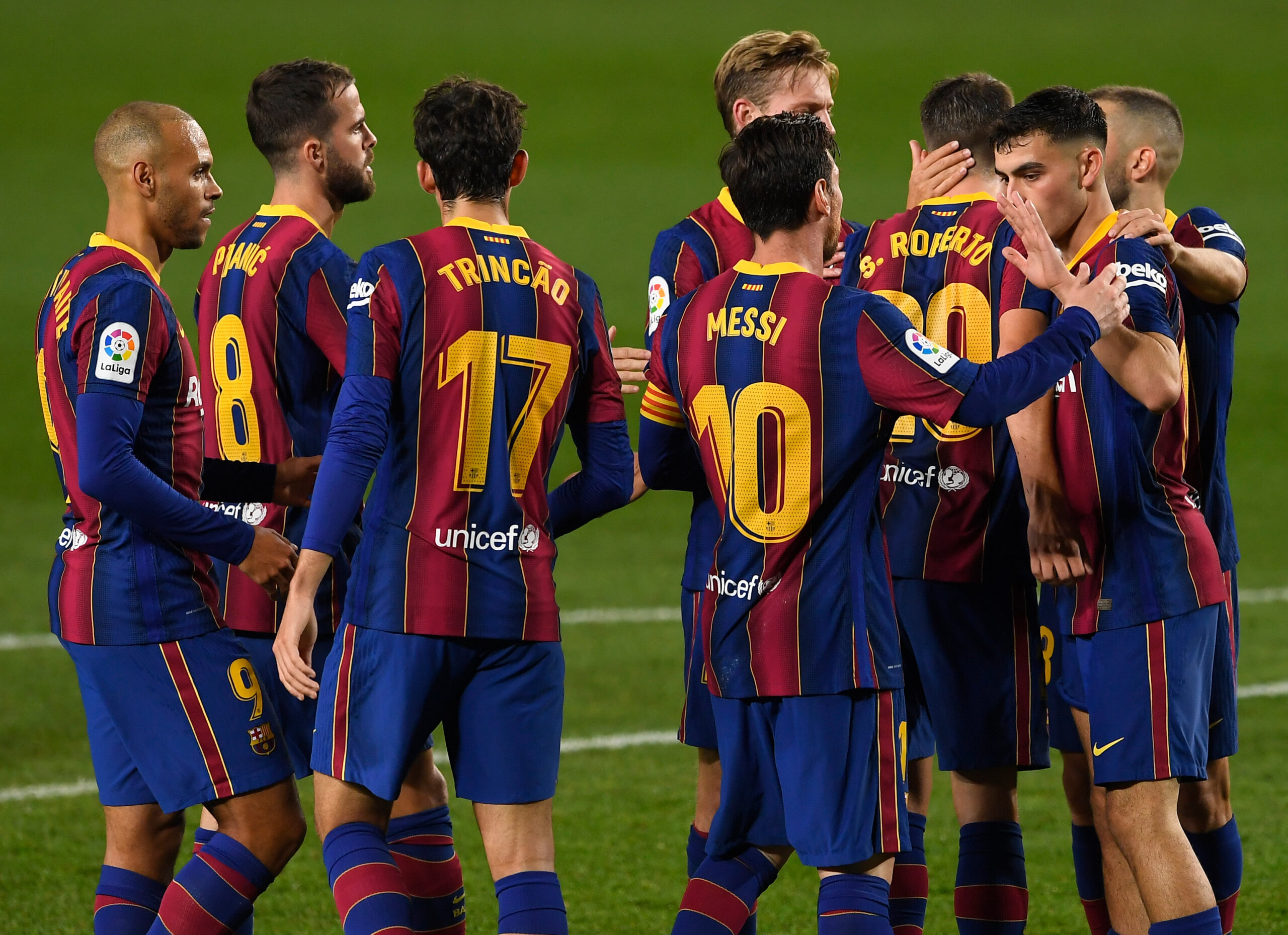 Manita del Barcelona contro il Betis