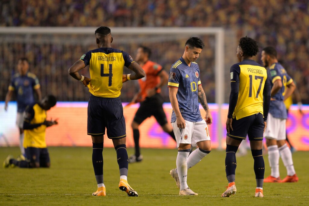 Anche la Colombia piange, Cafeteros spazzati dall’Ecuador 6-1