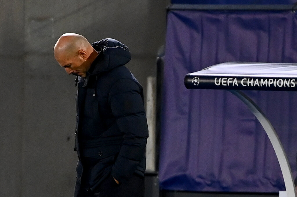 Zidane, ultimatum Real: esonero se non vince contro il Gladbach