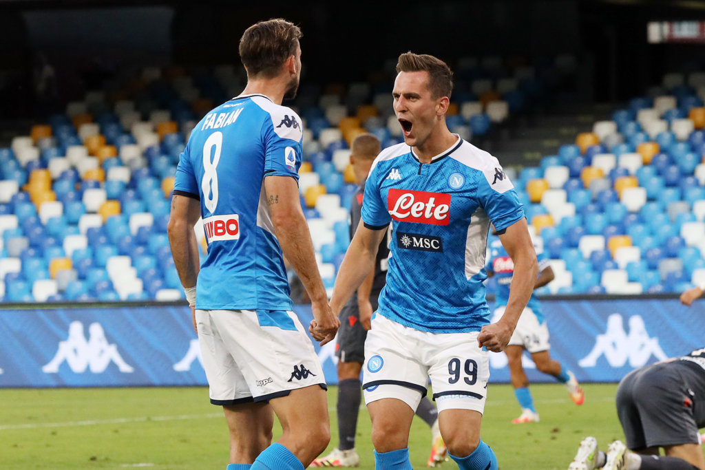 Calciomercato Napoli, l’Atletico Madrid piomba su Milik e Fabian Ruiz