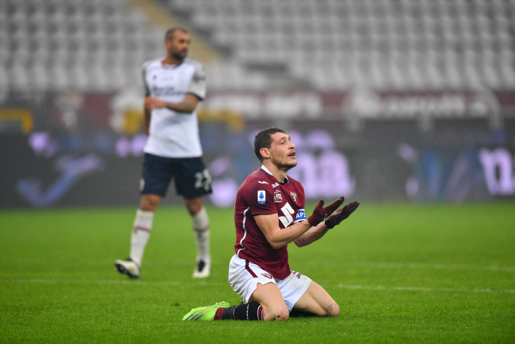 Torino-Bologna 1-1, gli ex mettono la firma: la grinta di Belotti non basta