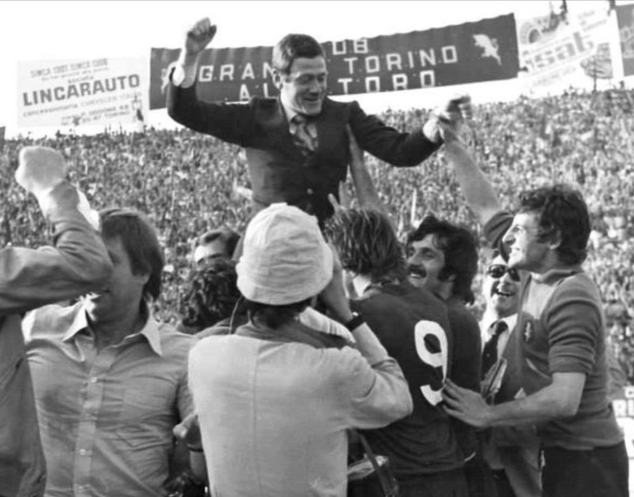 Luigi Radice, allenatore dello scudetto granata del 1976