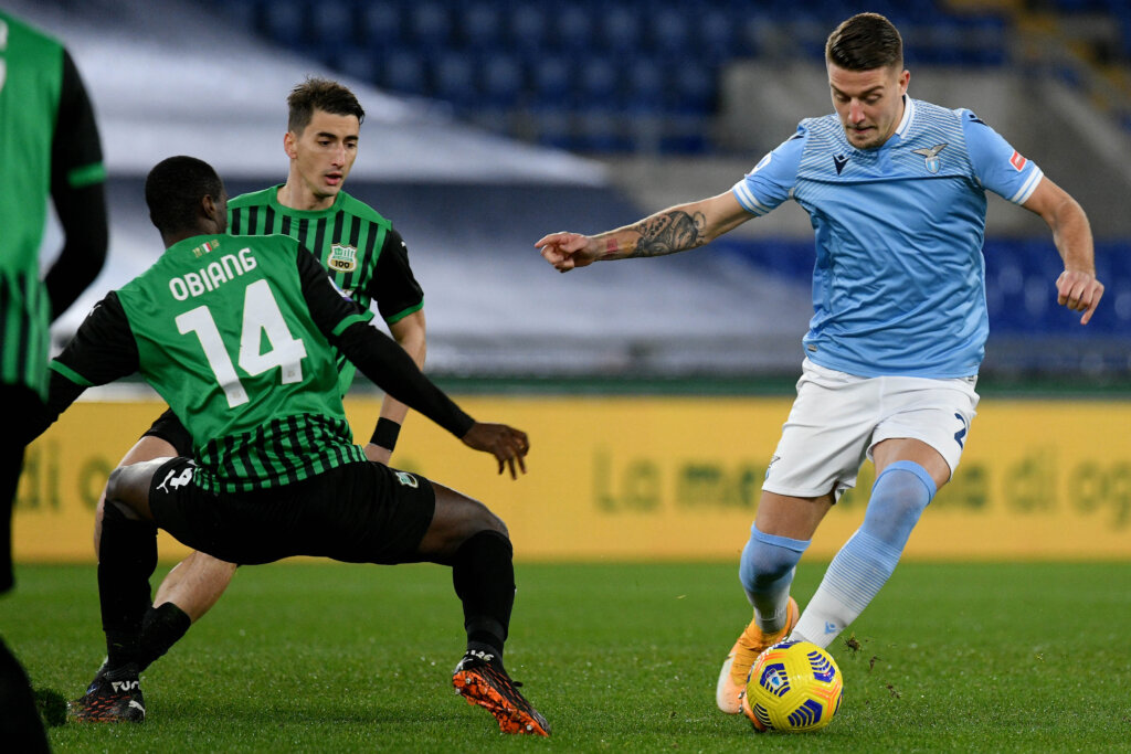 Lazio-Sassuolo, Milinkovic-Savic