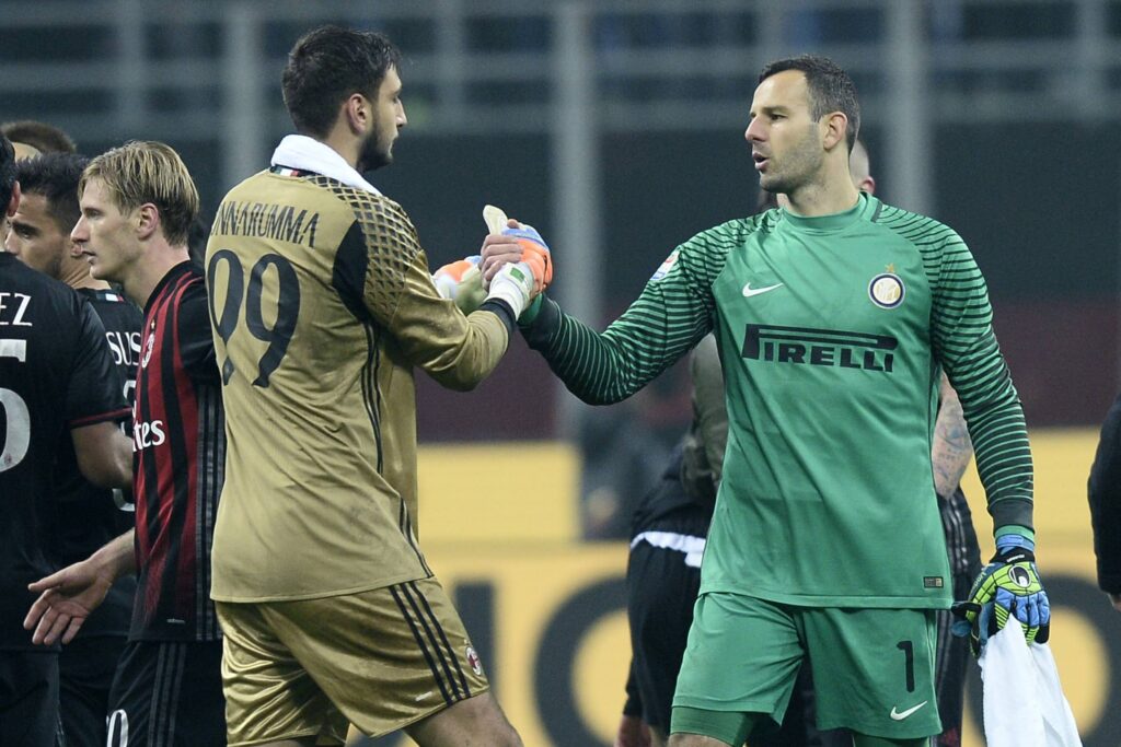 Verso il Derby, Donnarumma vs Handanovic: due generazioni a confronto