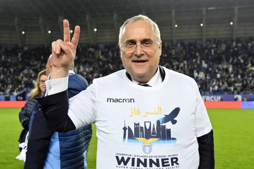 Lazio, Lotito fissa premi Scudetto e Champions League