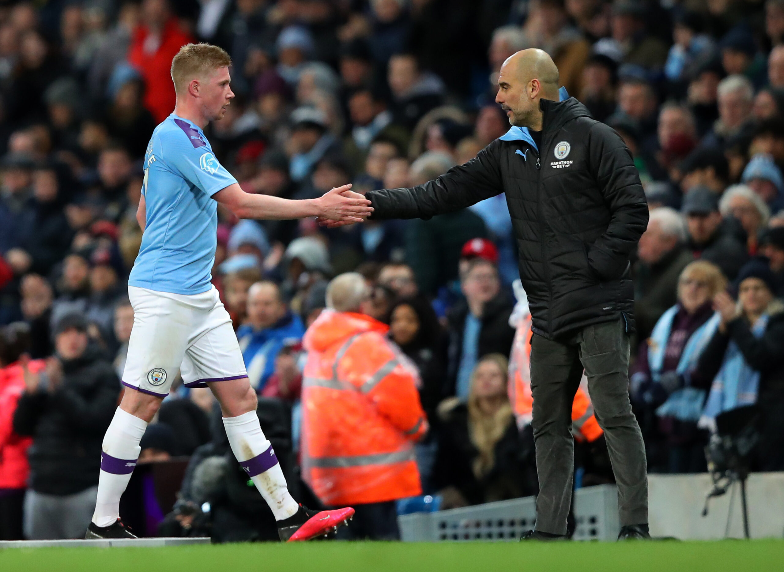 Guardiola, De Bruyne