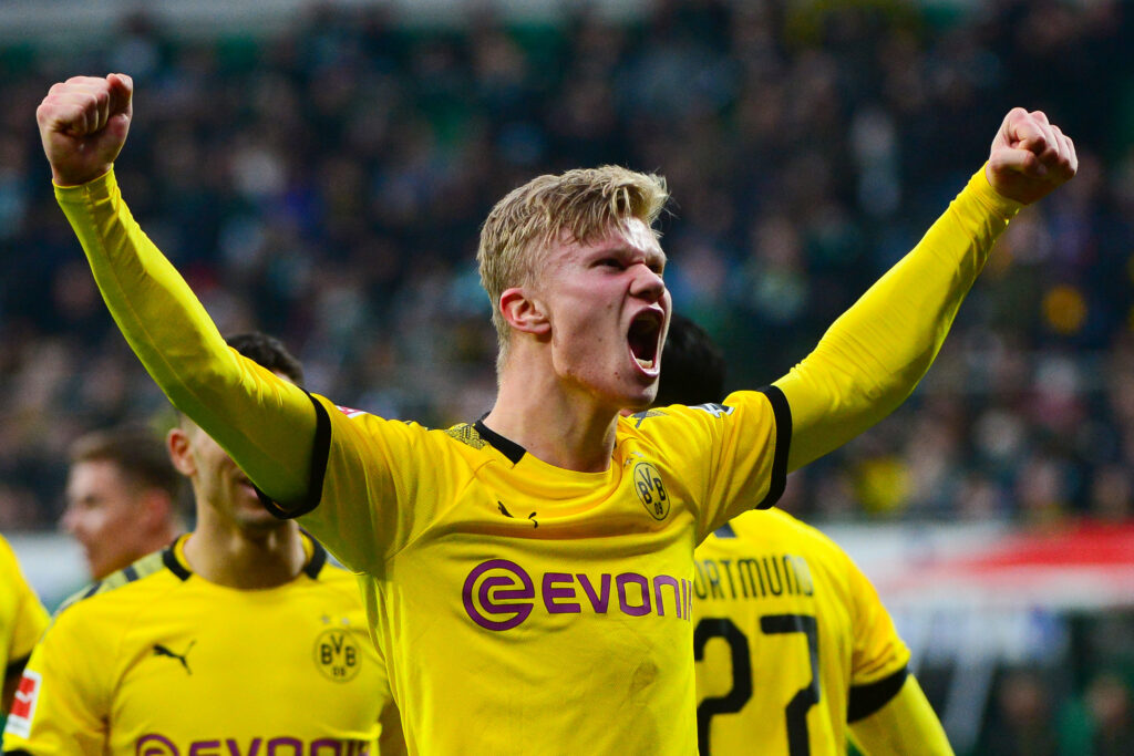 Borussia Dortmund, record assoluto per Haaland