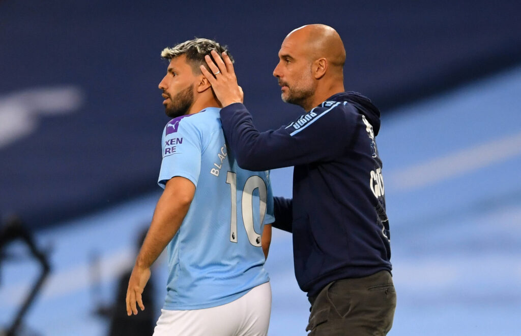 Guardiola: “Ad Aguero auguro il meglio anche se dovesse rimanere in Premier”