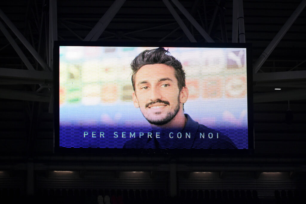 Fiorentina, Inaugurato un murale dedicato a Davide Astori