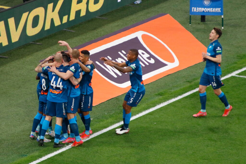 Russia, lo Zenit vince 6-1 ed è campione per la terza volta consecutiva