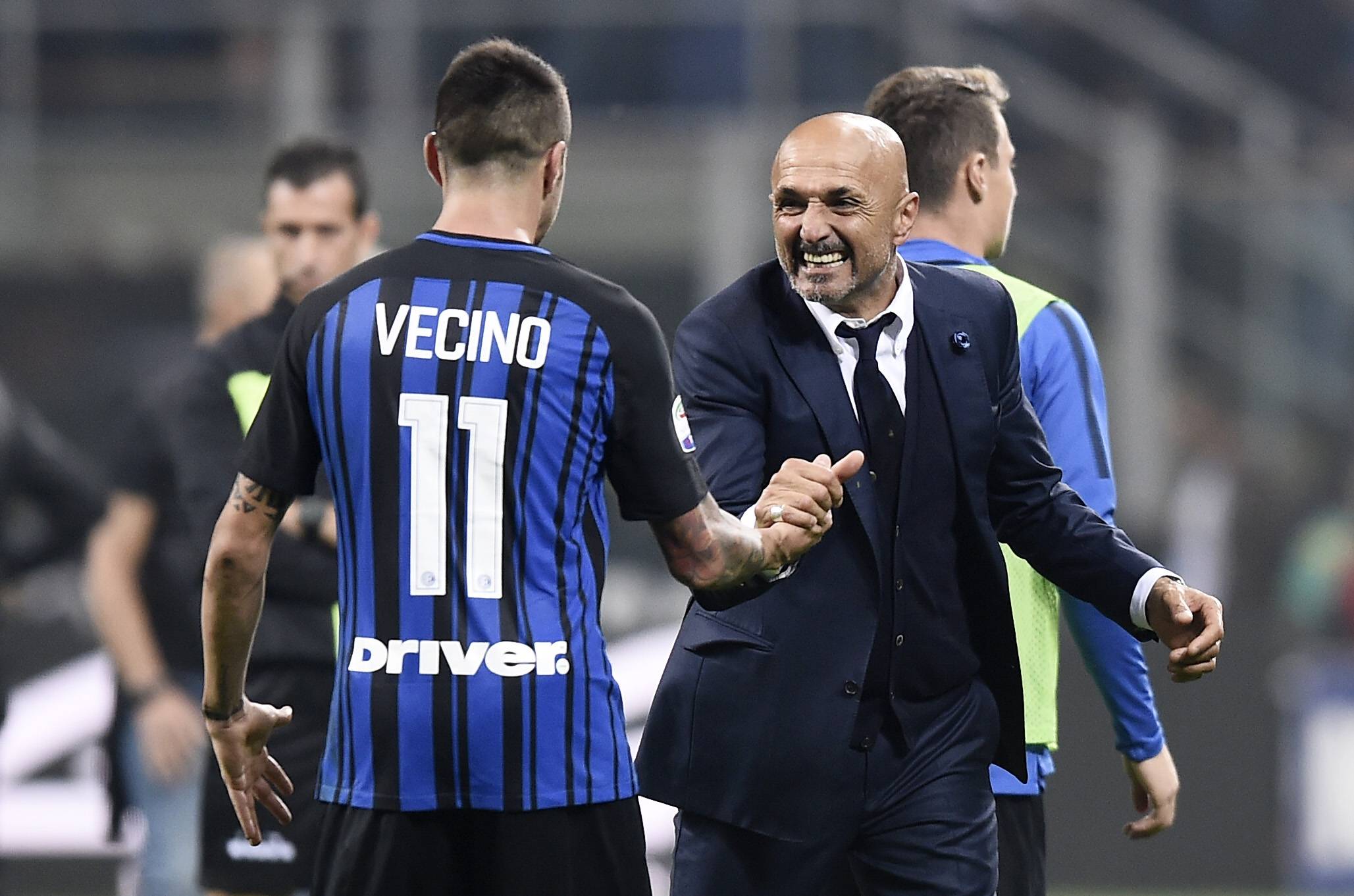 Spalletti e Vecino