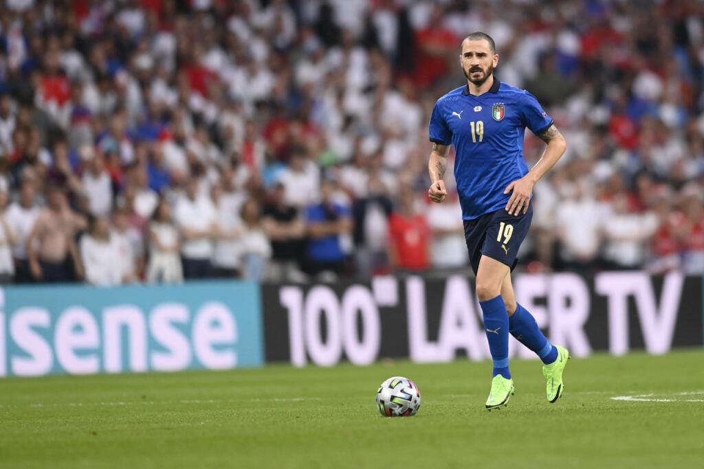 Italia-Inghilterra: Bonucci è l’italiano con più presenze all’Europeo