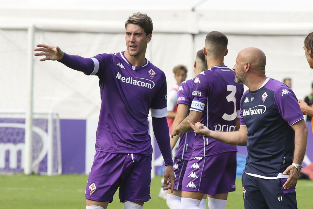 Fiorentina, Italiano: “Non esiste nessun problema Vlahovic”