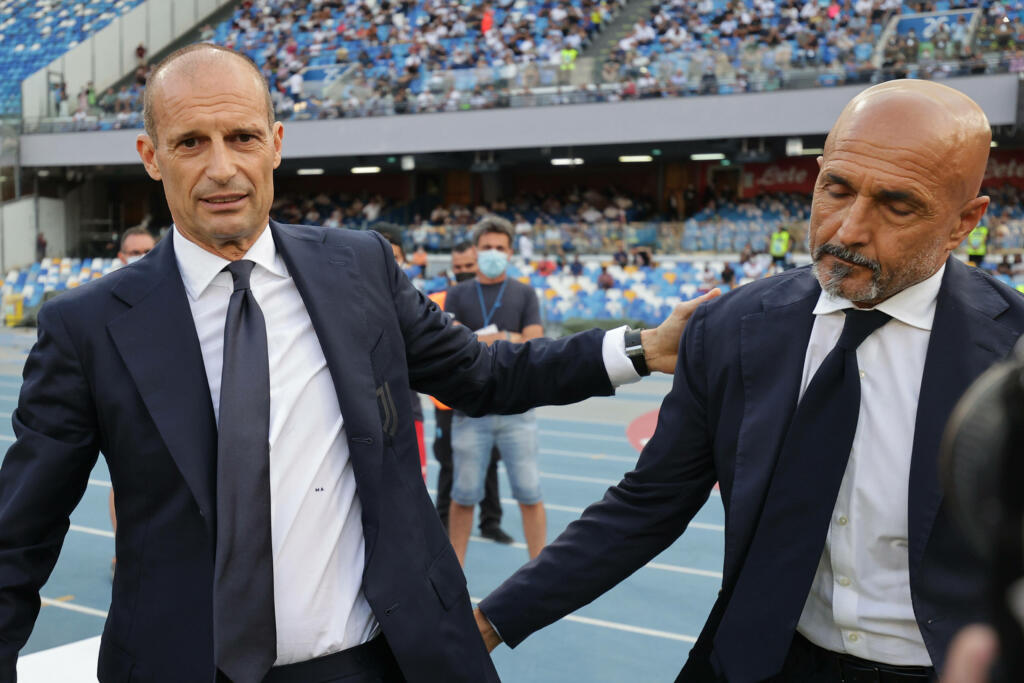 Napoli-Juve: lite nel post-gara tra Allegri e Spalletti