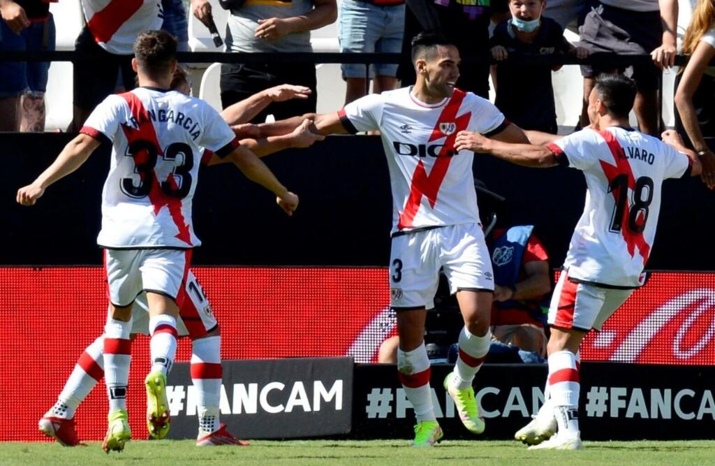 La Liga, tris del Rayo Vallecano sul Getafe. In gol Falcao