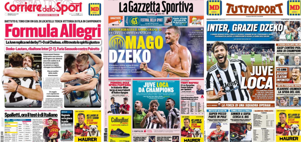 In prima pagina: i quotidiani in edicola oggi, 3 ottobre 2021