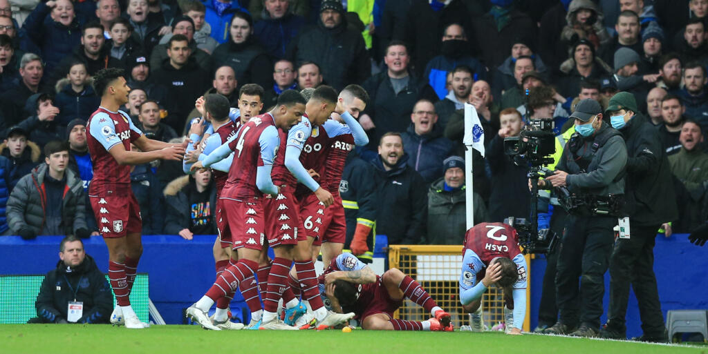 Premier League, l’Aston Villa batte un nervoso Everton 0-1