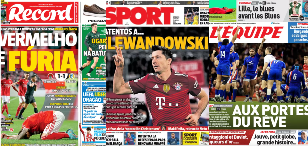 Rassegna Estera – Attenti a Lewandowski, il Benfica inciampa