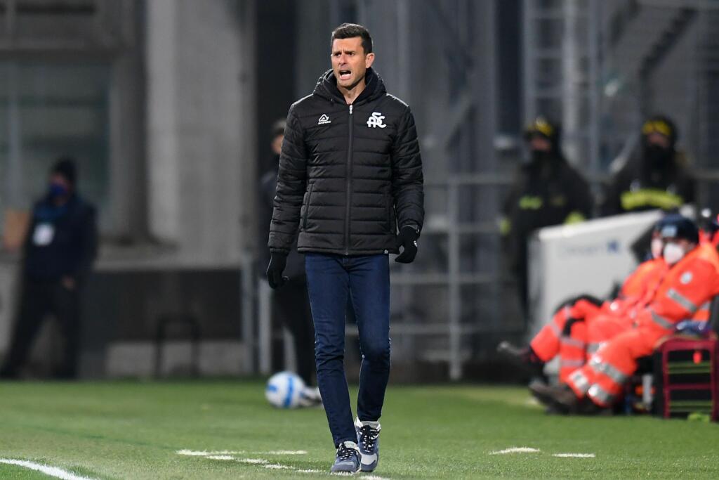 Spezia, Thiago Motta: “Sconfitta meritata, ma c’era un rigore per noi”