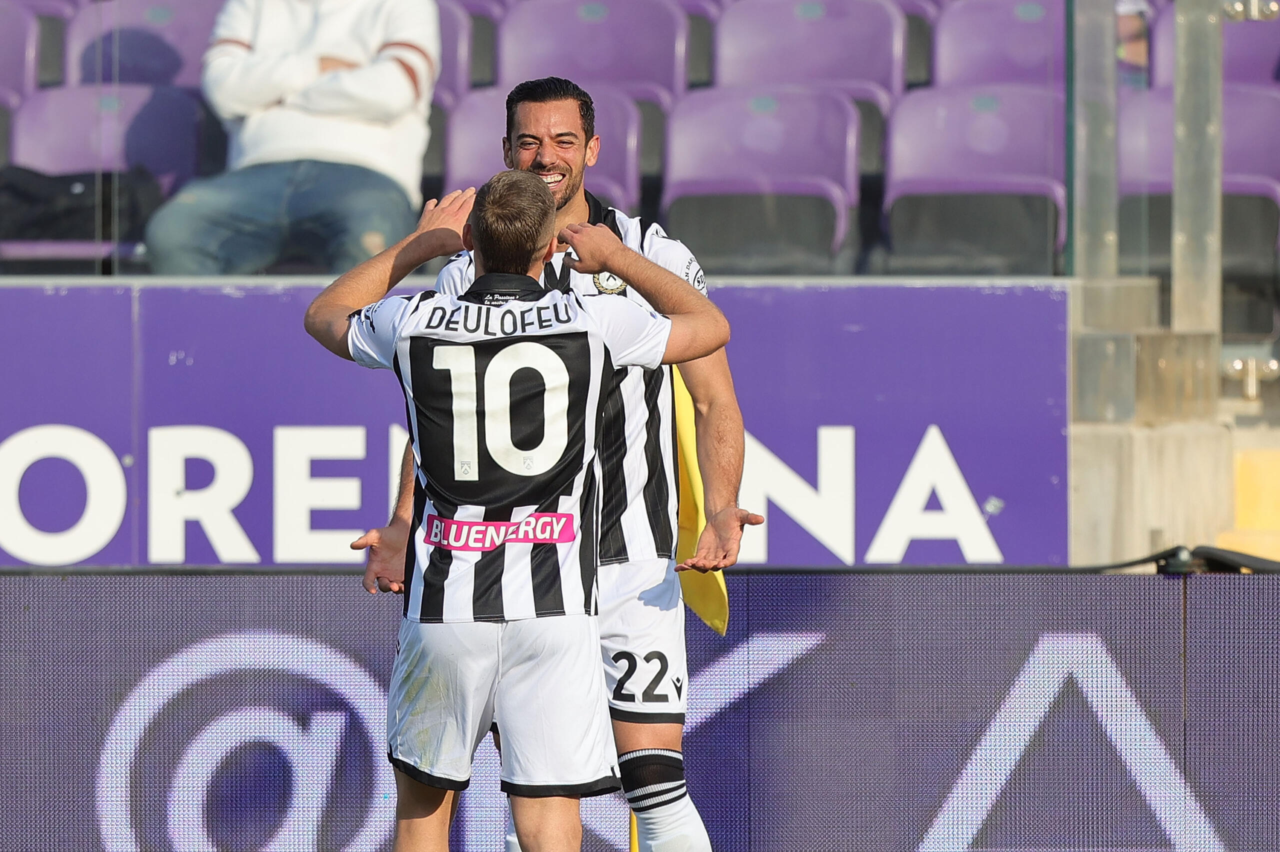 Fiorentina Udinese primo tempo