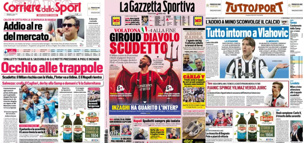 In prima pagina: i quotidiani in edicola oggi, 1 maggio 2022