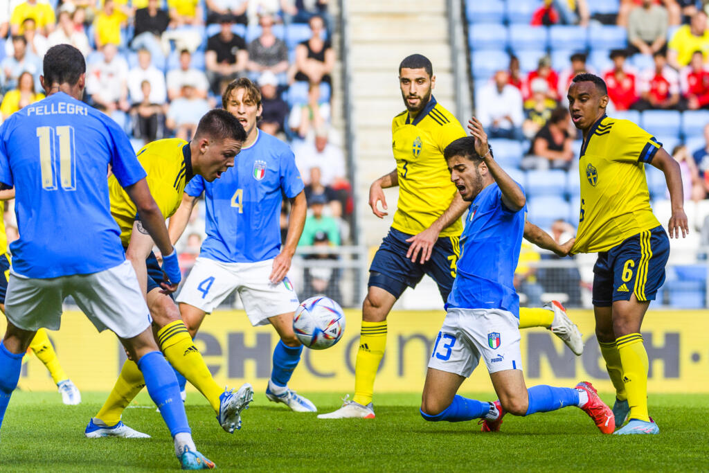 Italia U21, solo 1-1 contro la Svezia: il pass Europeo si deciderà all’ultima