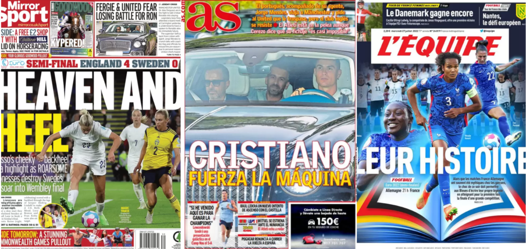 Rassegna Estera – CR7 insiste, Russo e il tacco sfacciato