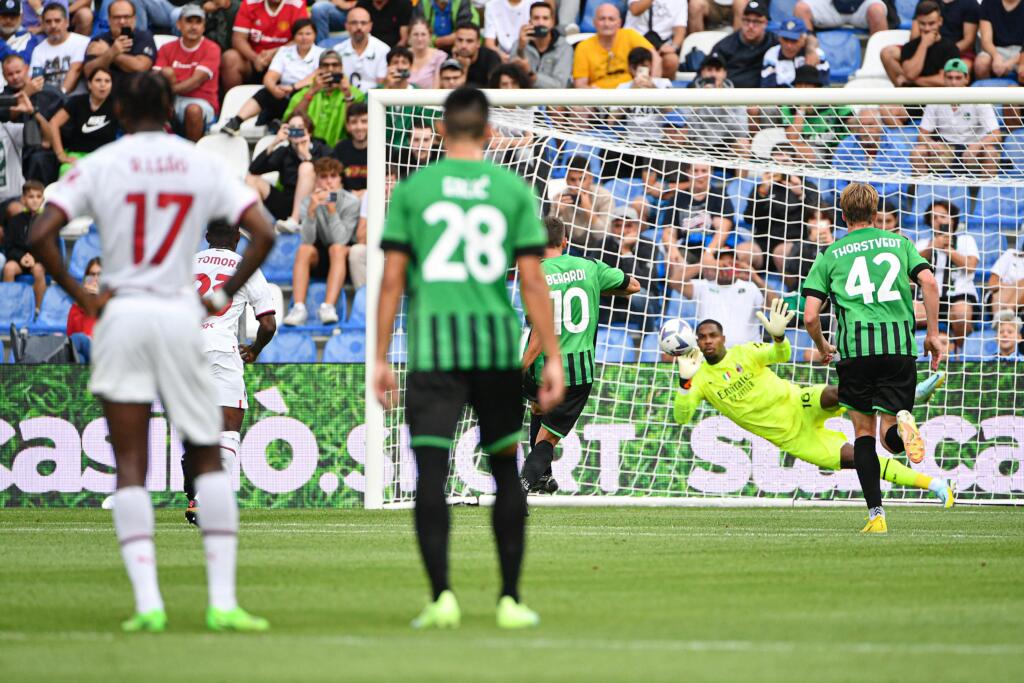 Serie A, è 0-0 tra Sassuolo e Milan dopo i primi 45′