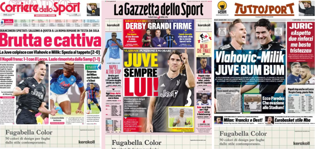 In prima pagina: i quotidiani in edicola oggi, 1 settembre 2022