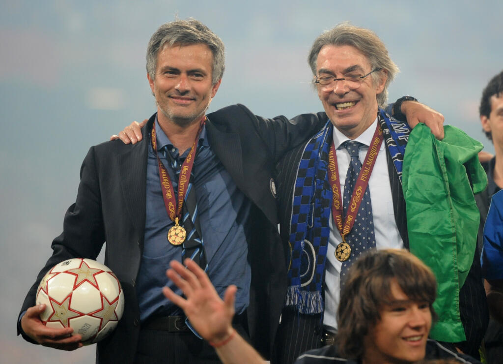 Moratti Mourinho