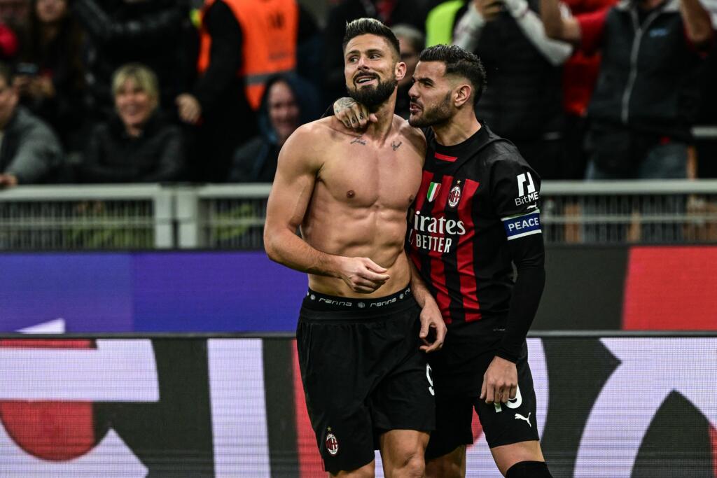 Milan-Spezia 2-1, i rossoneri si salvano nel finale con Giroud