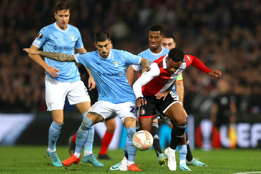 Europa League, la Lazio non sfonda: al 45′ è 0-0 col Feyenoord