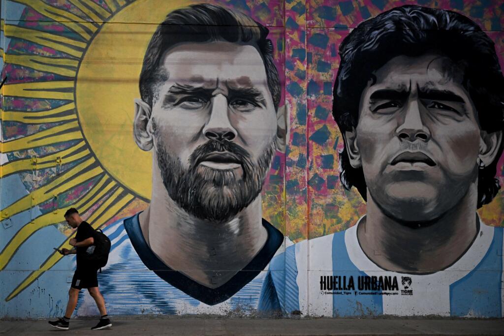 Messi Maradona