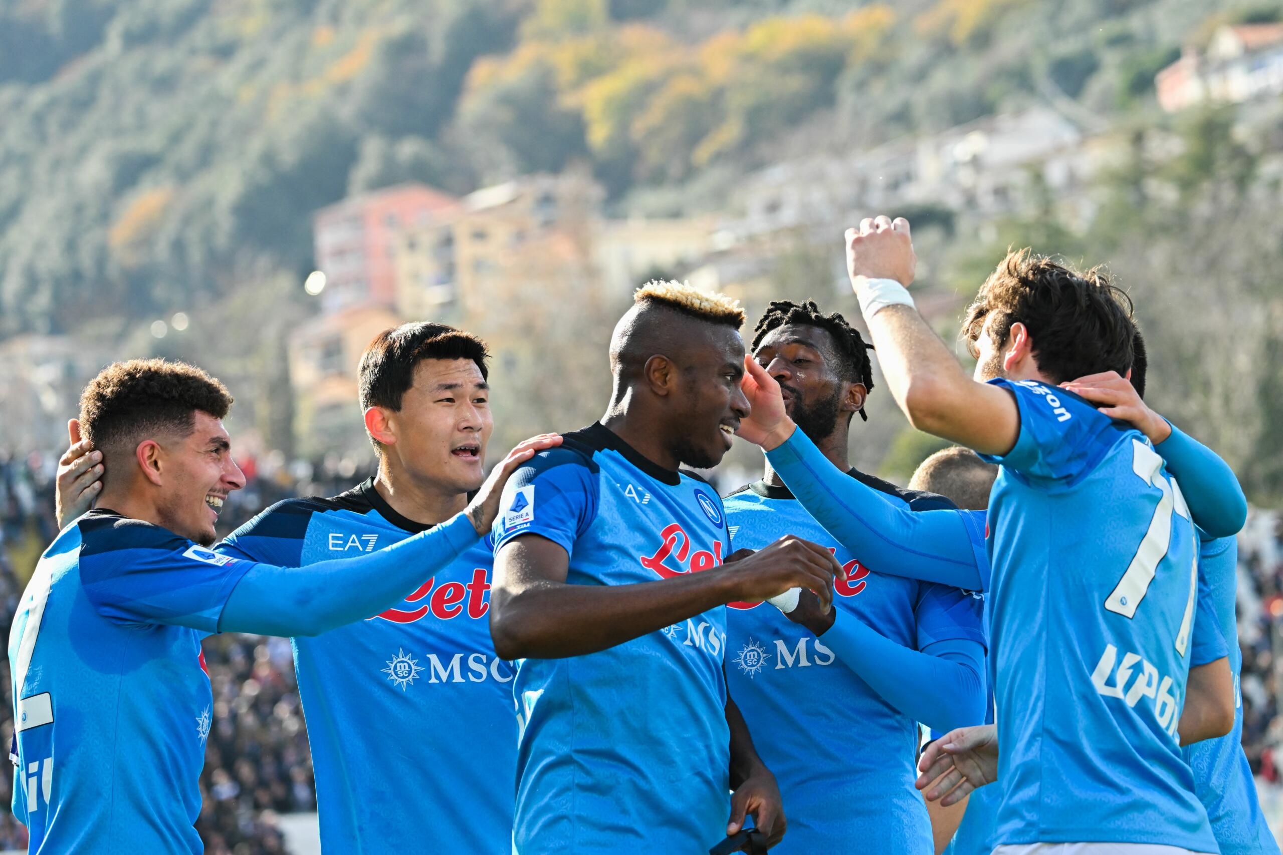 Napoli Cremonese formazioni