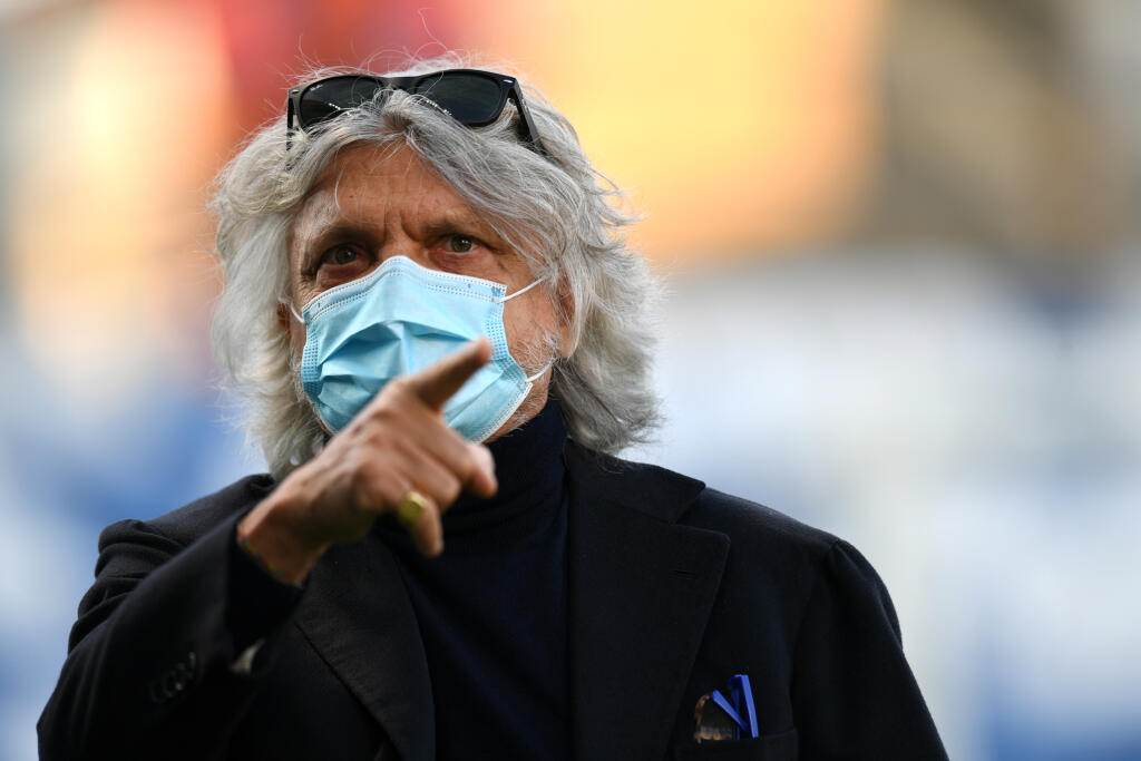 Lazio-Samp, Ferrero in tribuna: ma com’è entrato all’Olimpico?