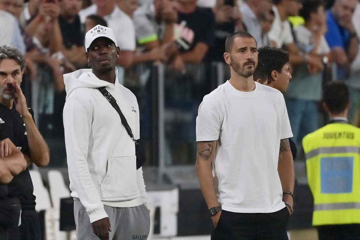 Bonucci Pogba Juventus