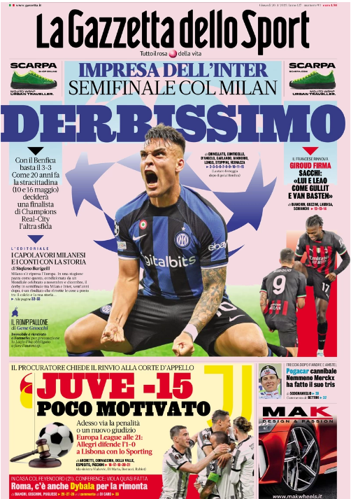 prima pagina