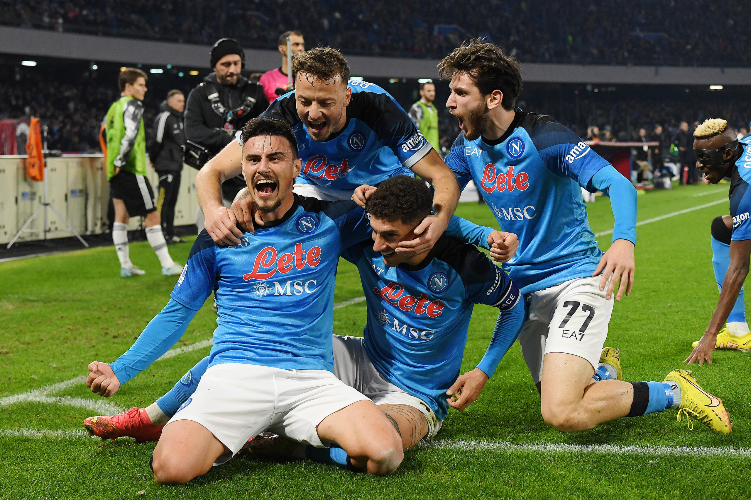 Juventus Napoli formazioni 