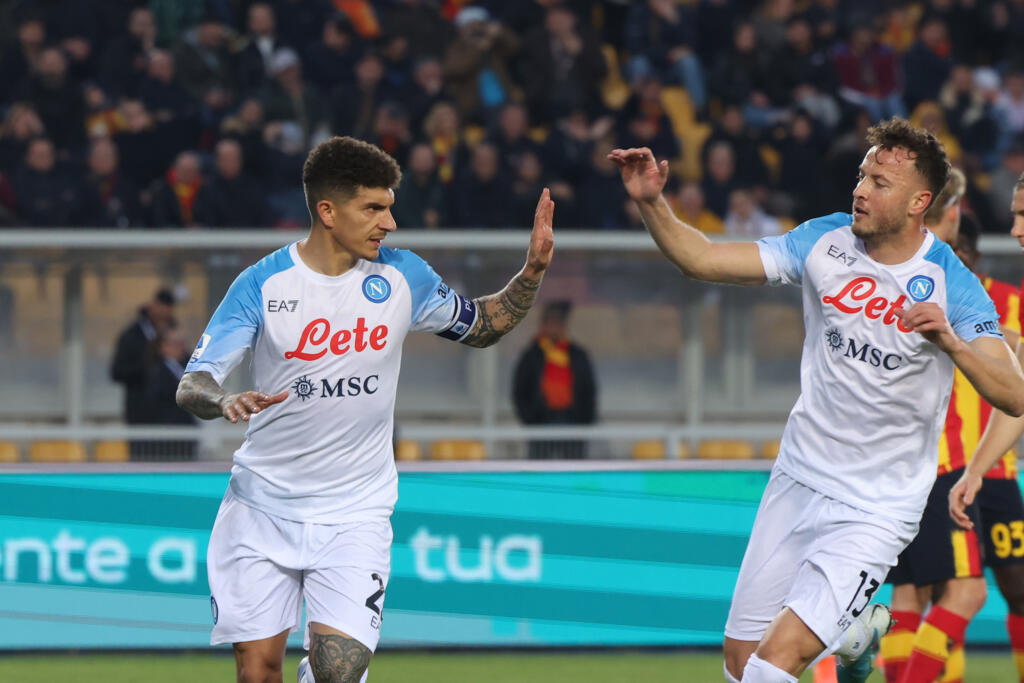 Lecce-Napoli, partita molto equilibrata: 0-1 a fine primo tempo