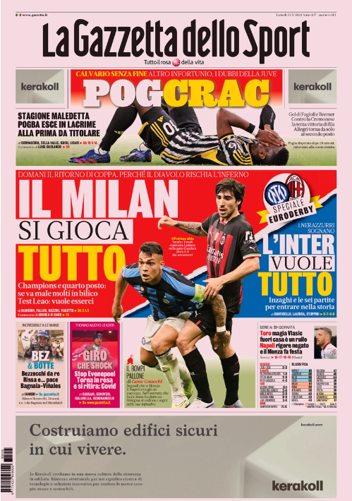 prima pagina