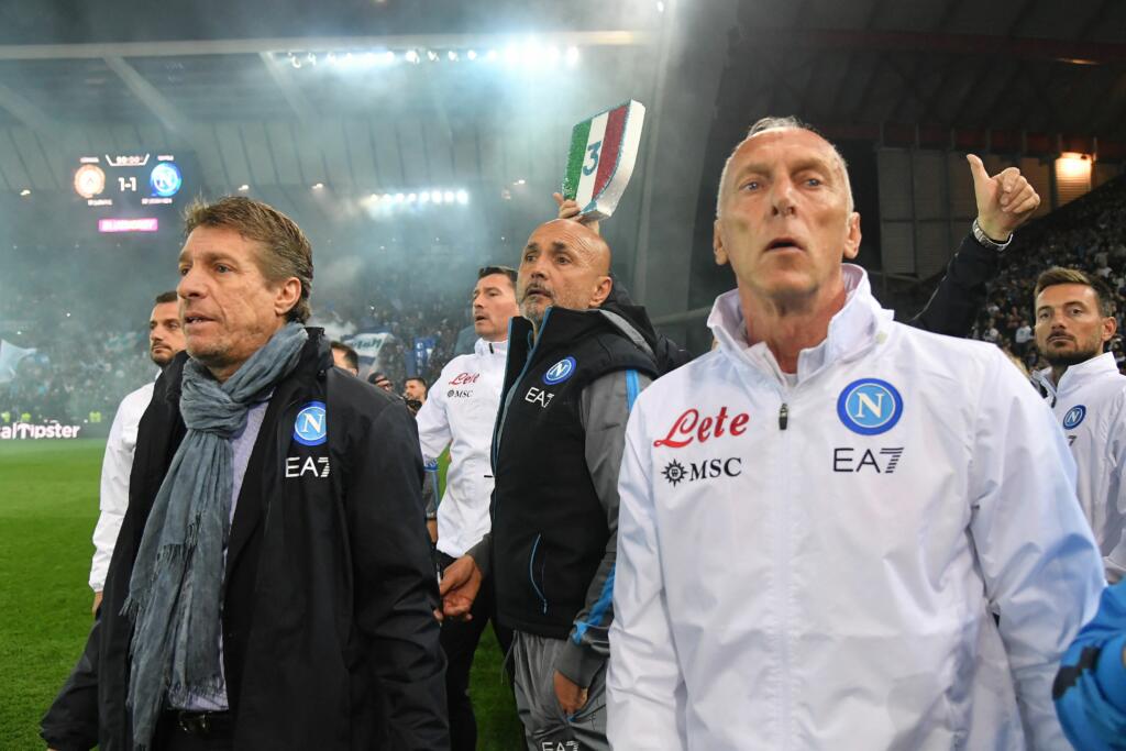 Napoli, Luciano Spalletti vince il suo primo Scudetto ed è record