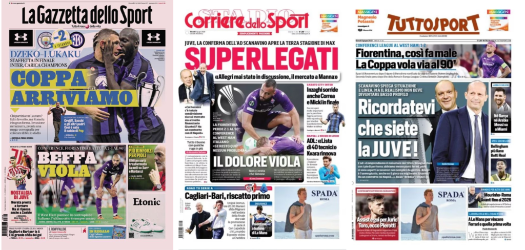 In prima pagina: i quotidiani in edicola oggi, 8 giugno 2023