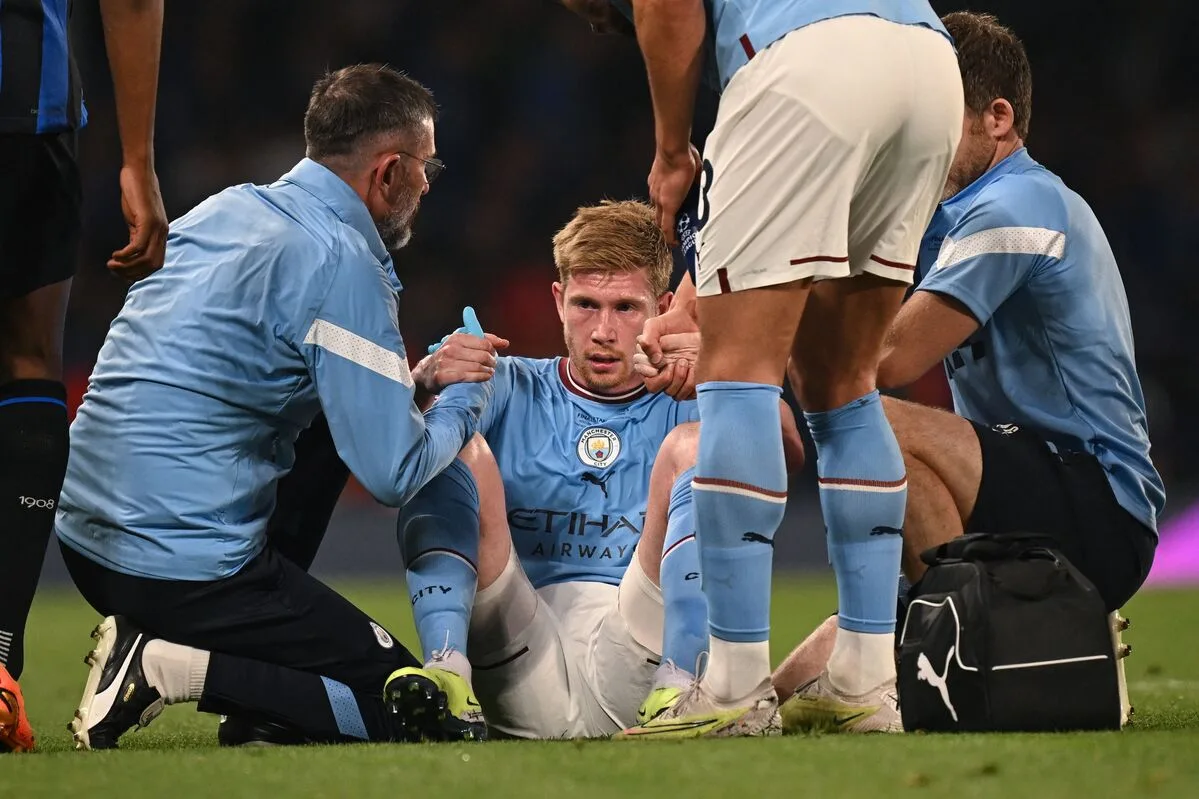 De Bruyne infortunio