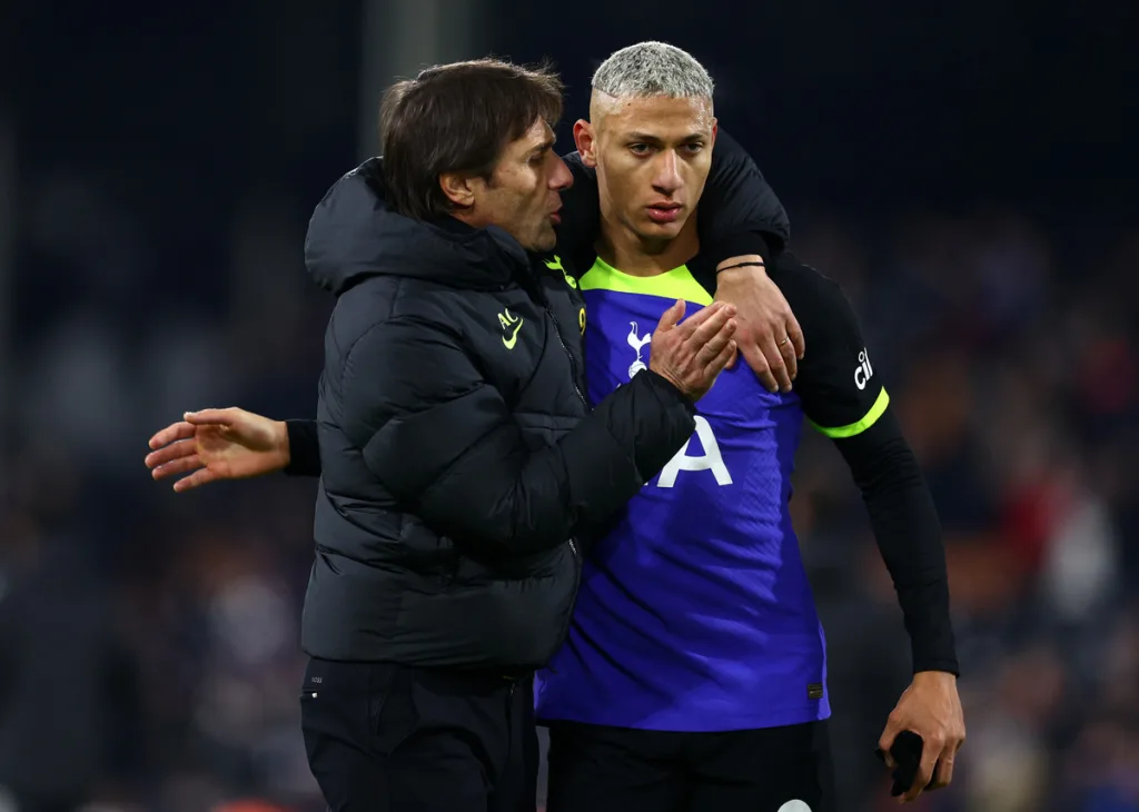 Tottenham, Richarlison e il retroscena su Conte: “Mi ha rimproverato per due ore”