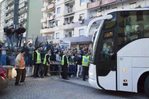 Juventus, nel pre-partita contro l'Udinese incidente del pullman