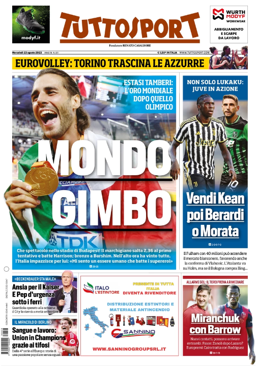 prima pagina