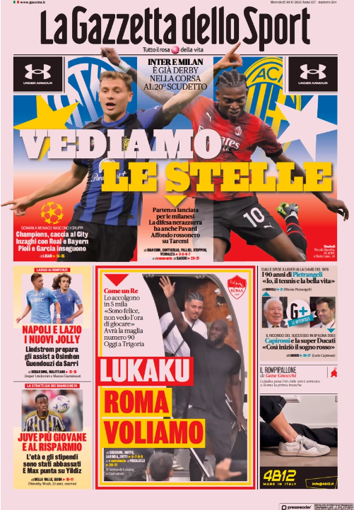 prima pagina